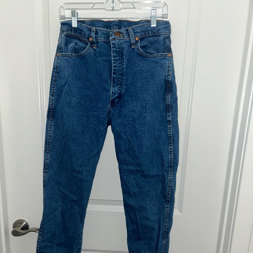 Wrangler Women’s Classic Dark Blue Cowboy Cut Jeans